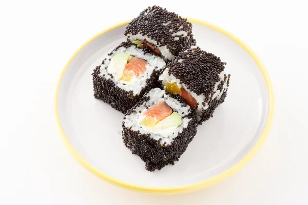 Sushi saporito sul piatto — Foto Stock