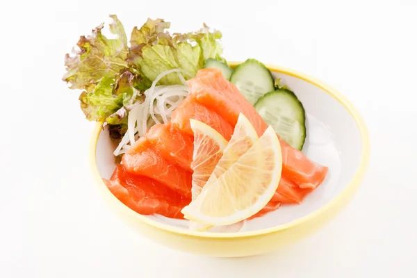 Sashimi dengan sayuran — Stok Foto