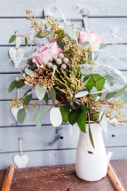 Romantik buket pembe Güllü