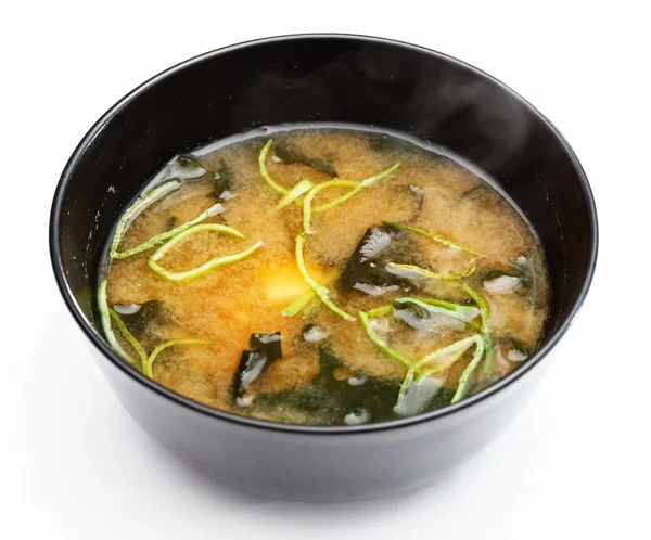 Miso soep in kom — Stockfoto