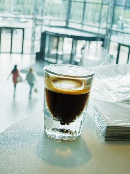 Cup of espresso closeup — Stock Photo, Image