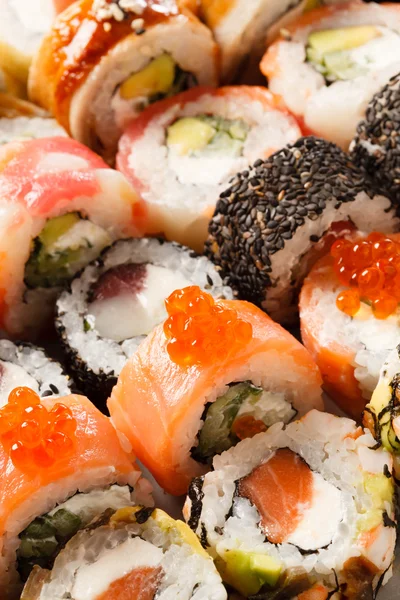 Japanse zeevruchten sushi — Stockfoto