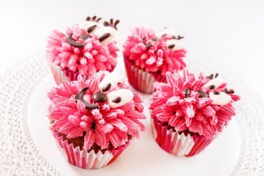 Komik çocuklar cupcakes