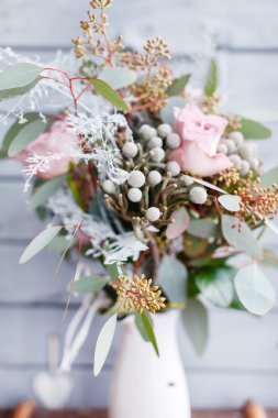 Romantik buket pembe Güllü