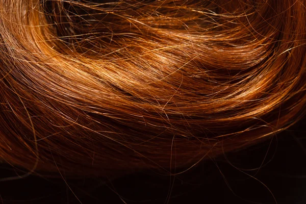 Cabelo vermelho comprido — Fotografia de Stock