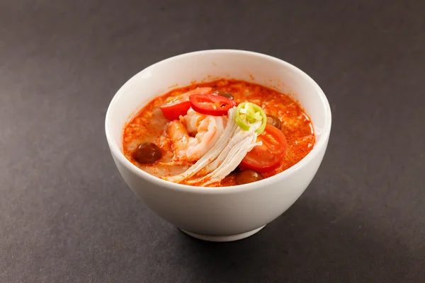 Japanese soup in bowl — Stock Photo, Image