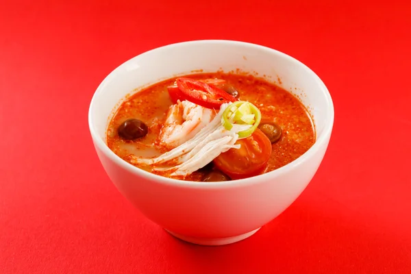 Japanese soup in b Japanese soup in bowl Stock Image