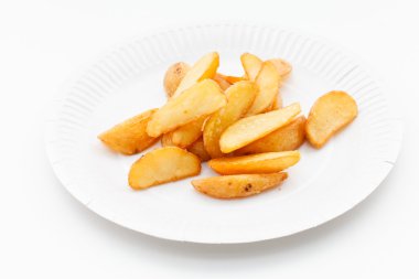 Kavrulmuş patates kızarmış