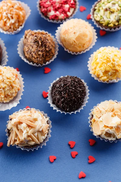 Dia dos Namorados doces de chocolate — Fotografia de Stock