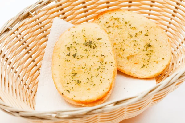 Pão de alho fresco — Fotografia de Stock