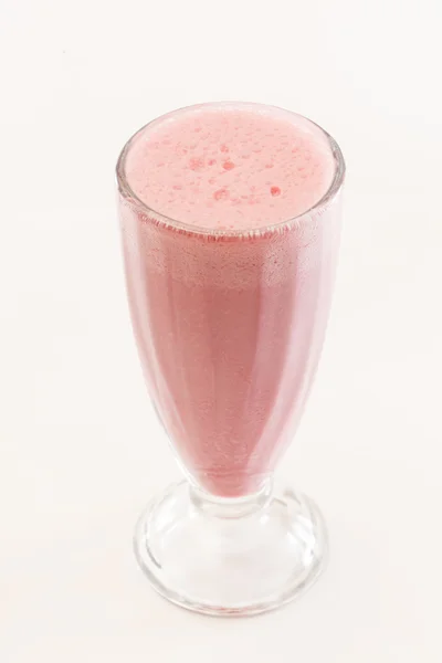 딸기 우유 칵테일 — 스톡 사진