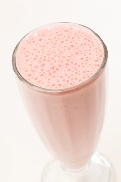 Milk strawberry cocktail — Stock Photo, Image