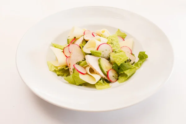 Ensalada con rábano y queso — Foto de Stock