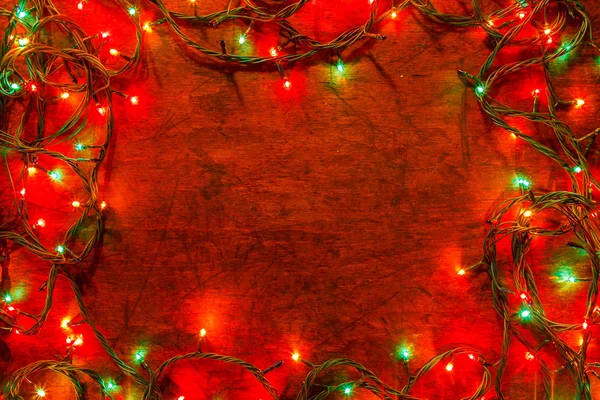 Jul bakgrund med körtel — Stockfoto