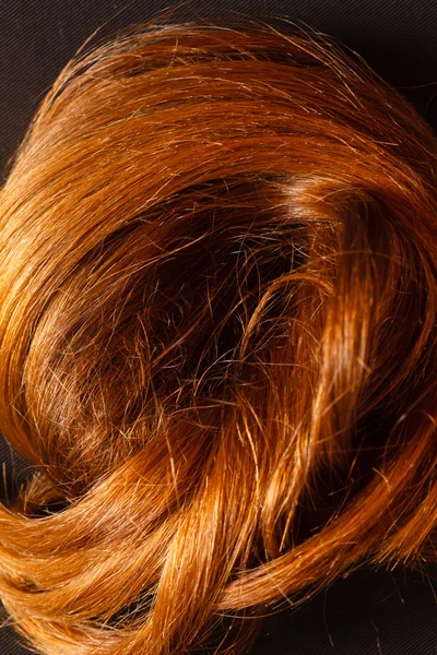 Długie Rude włosy — Zdjęcie stockowe