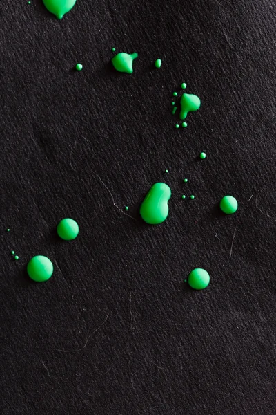 Green ink splashes — Stock Photo, Image