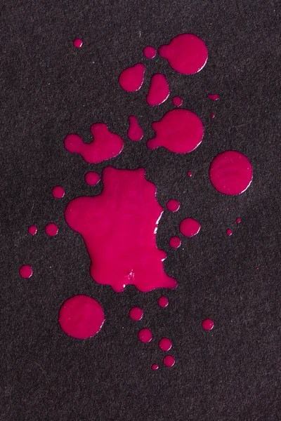 Red ink splashes — Stock Photo, Image