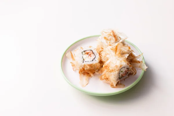 Savoureux sushi sur assiette — Photo