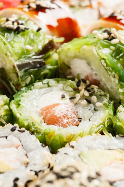 Tasty sushi set — Stock Photo, Image