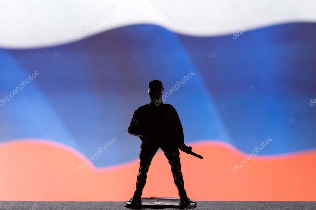 Russian toy soldier