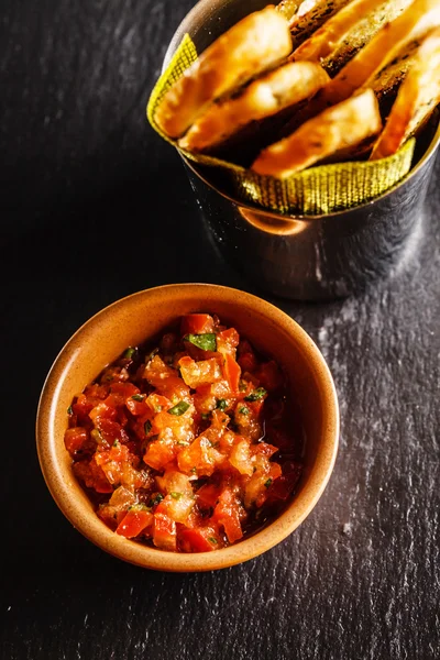 Spanish tapas on table — Stock Photo, Image