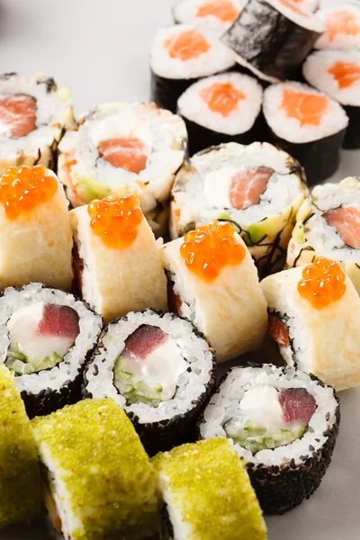 Суши из морепродуктов Японии — стоковое фото