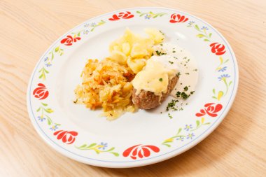 göğsü patates ile