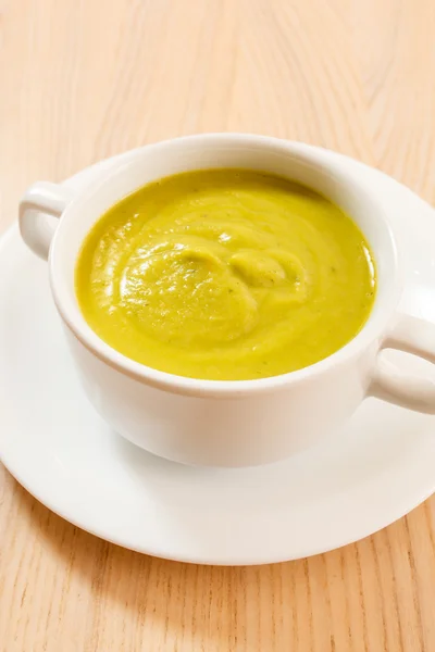 Broccoli cream soup — Stock Photo, Image