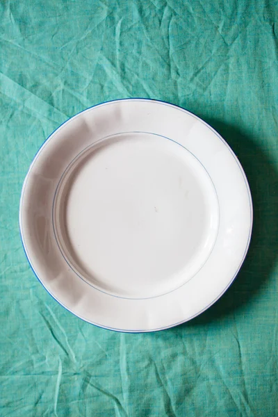 Empty white plate — Stock Photo, Image