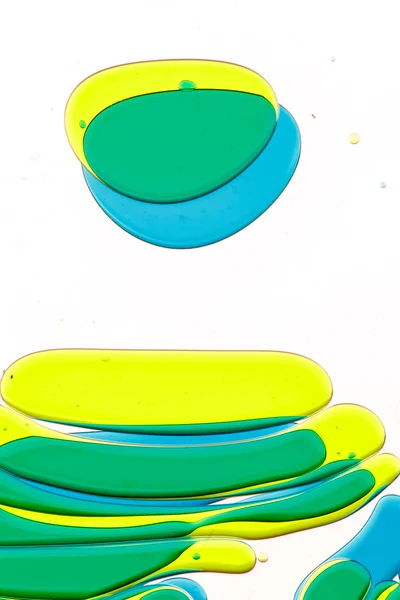 Olej Kolorowe bąbelki — Zdjęcie stockowe