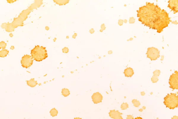 Yellow blots on paper — Stock Photo, Image