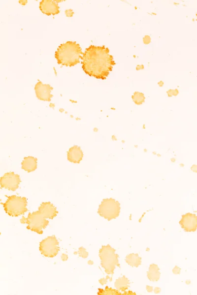 Yellow blots on paper — Stock Photo, Image