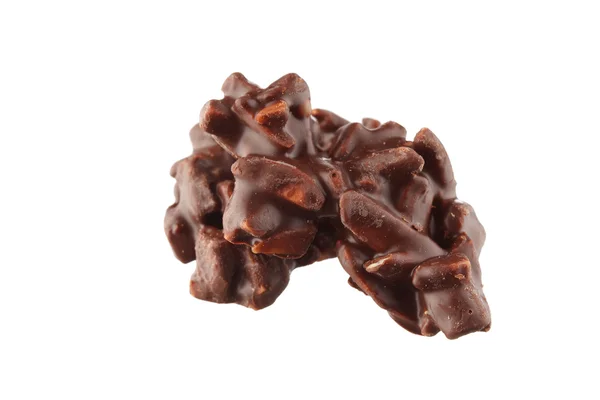 Cioccolato fondente con noci — Foto Stock