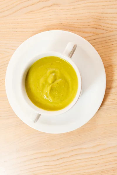 Broccoli cream soup — Stock Photo, Image