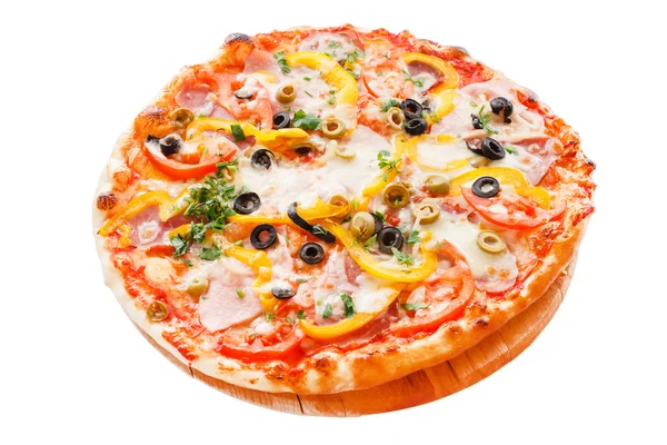 Dobrá pizza, samostatný — Stock fotografie