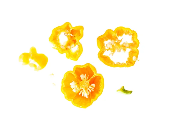 Yellow Hot peppers — Stock Photo, Image
