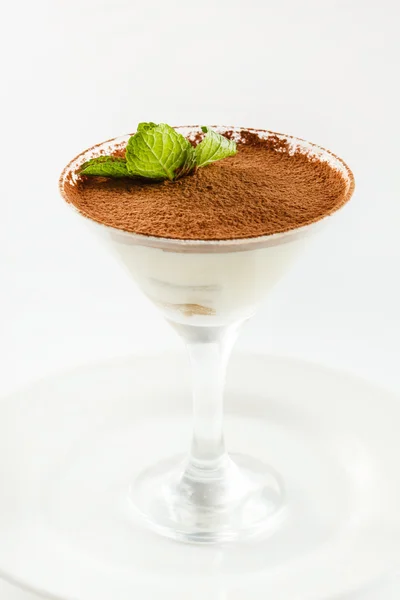Tiramisu dessert i glas — Stockfoto