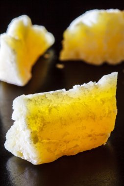 Peynir portre parçaları