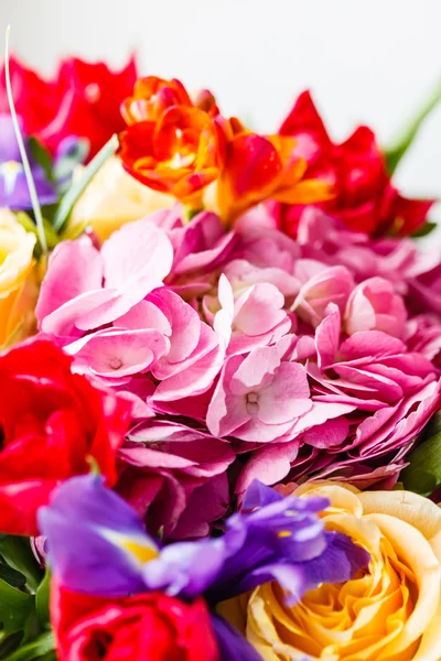 色とりどりの花の束 — ストック写真