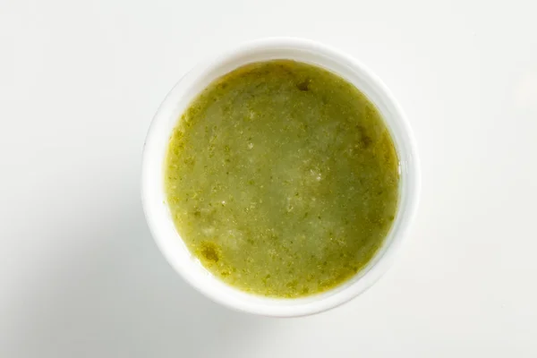Green sauce dip — Stock Photo, Image