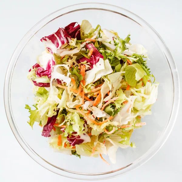 Healthy salad with lettuce — Stock Photo, Image