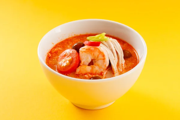 Japanische Suppe in Schüssel — Stockfoto
