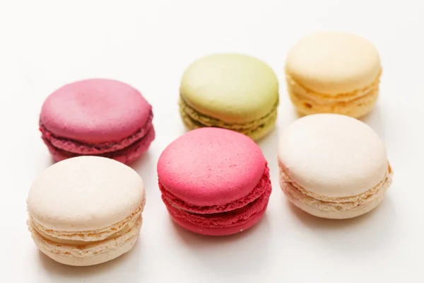 Läckra färgglada macaroons — Stockfoto