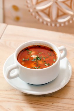 domates çorbası-sebzeli