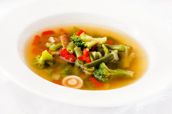 Soupe d'hiver au brocoli — Photo