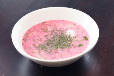 soğuk pancar çorbası