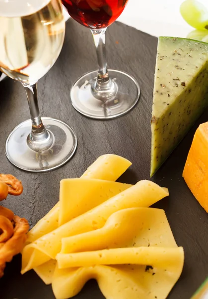 Various types of cheese — Stock Photo, Image