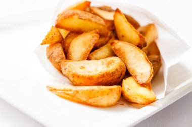 lezzetli kızarmış patates