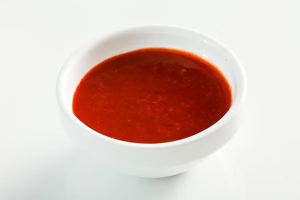 Salsa rossa tuffo — Foto Stock