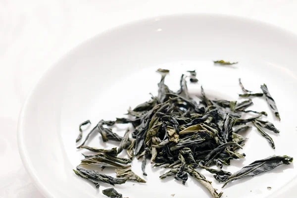 Dry green tea — Stock Photo, Image